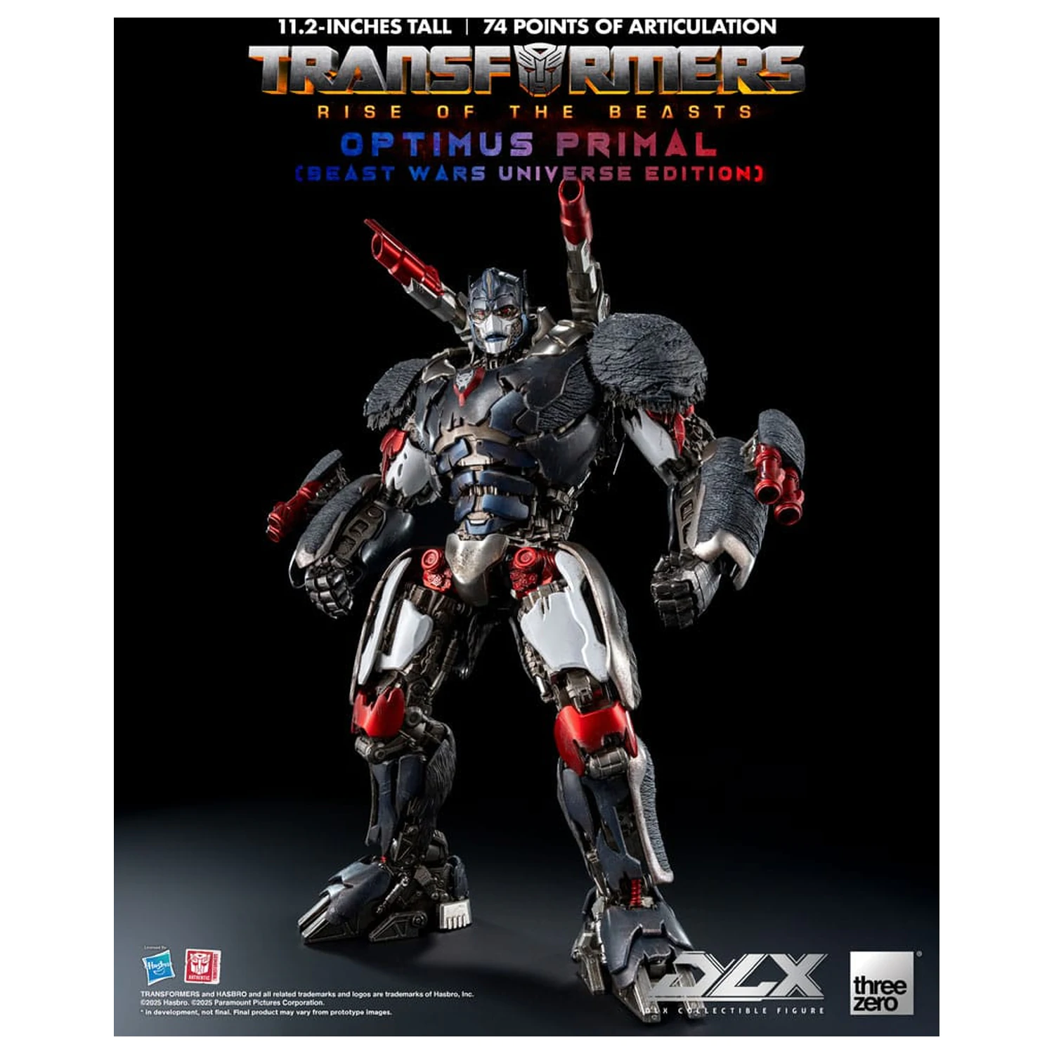 Transformers: Rise of the Beasts DLX Figurka Akcji Optimus Primal (Beast Wars Universe Edition) 29 cm zdjęcie produktu