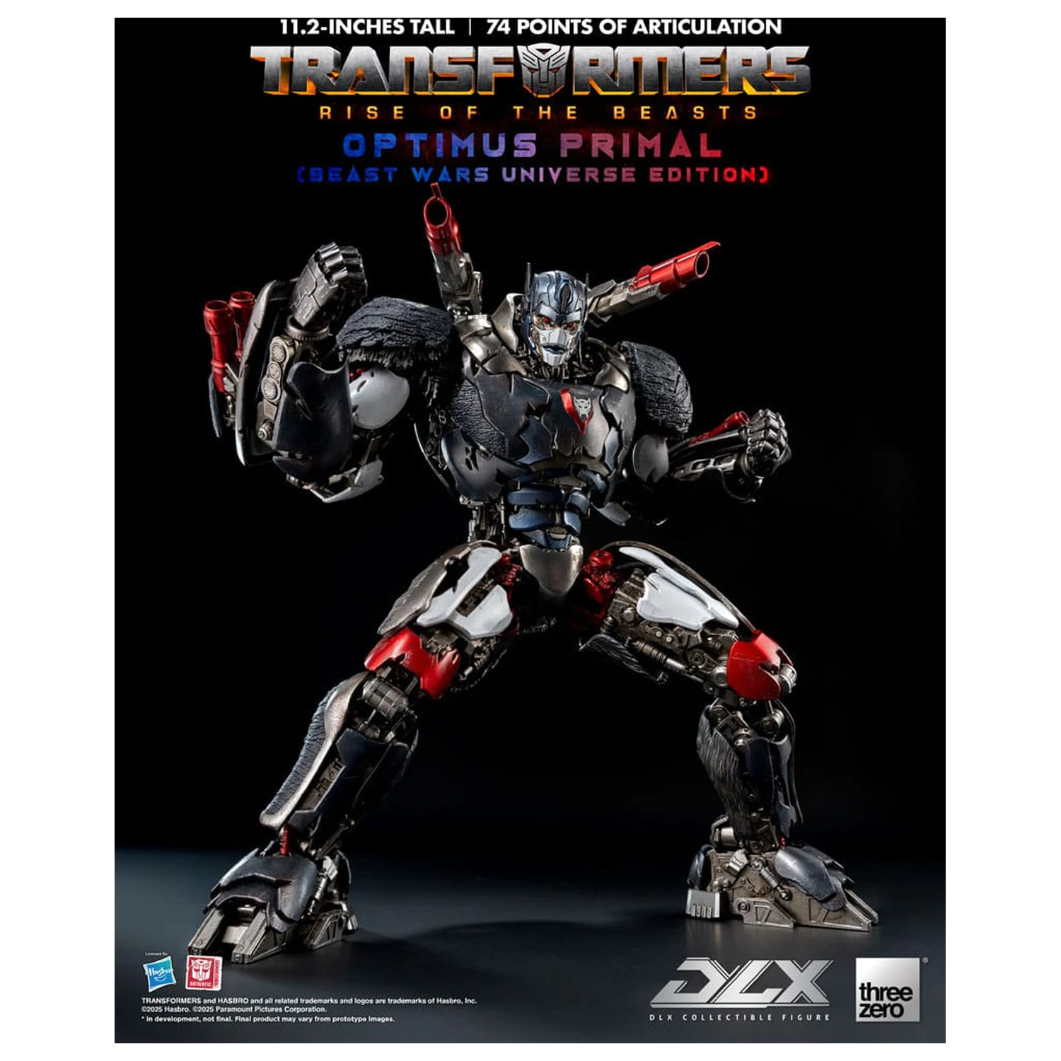 Transformers: Rise of the Beasts DLX Figurka Akcji Optimus Primal (Beast Wars Universe Edition) 29 cm zdjęcie produktu