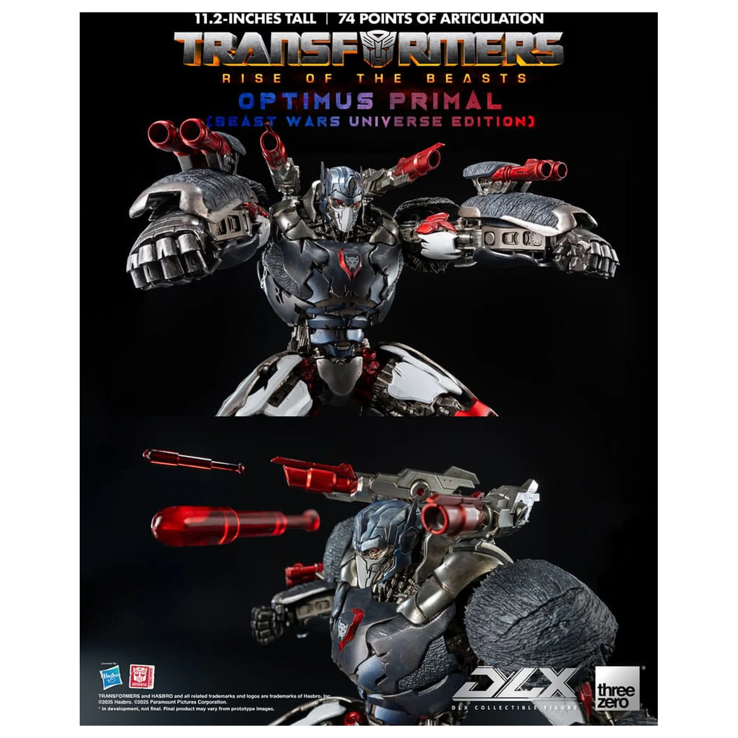 Transformers: Rise of the Beasts DLX Figurka Akcji Optimus Primal (Beast Wars Universe Edition) 29 cm zdjęcie produktu