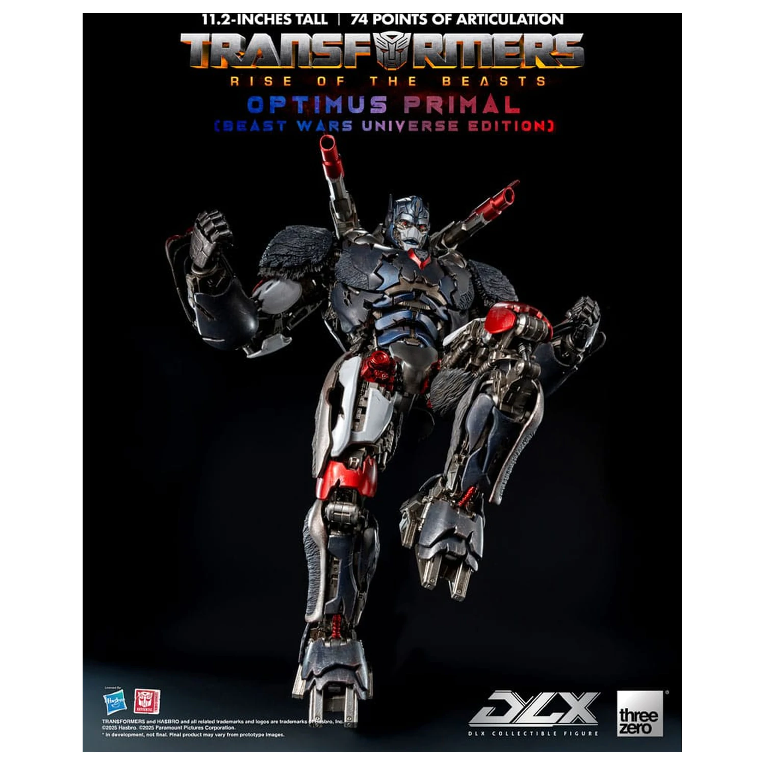 Transformers: Rise of the Beasts DLX Figurka Akcji Optimus Primal (Beast Wars Universe Edition) 29 cm zdjęcie produktu