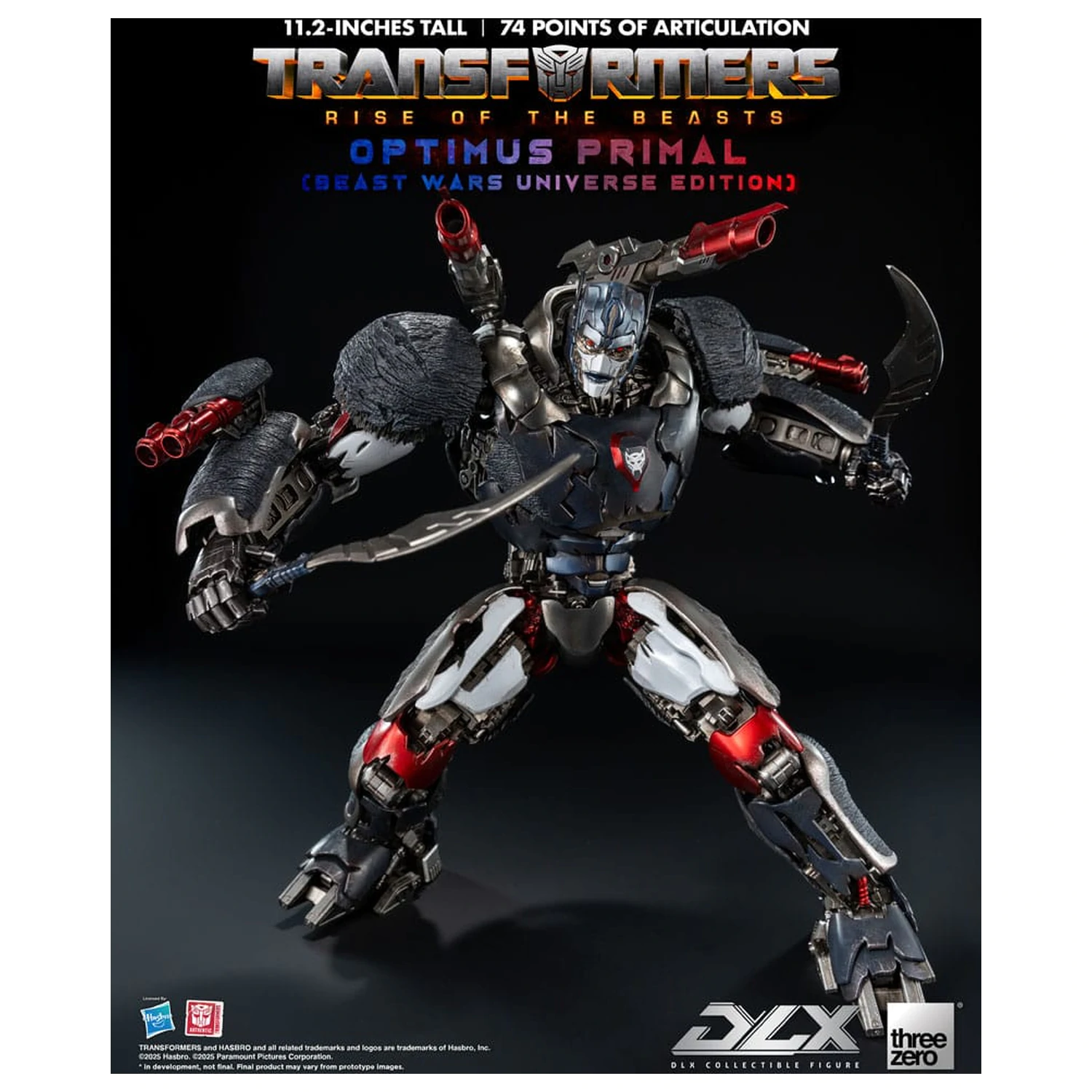 Transformers: Rise of the Beasts DLX Figurka Akcji Optimus Primal (Beast Wars Universe Edition) 29 cm zdjęcie produktu