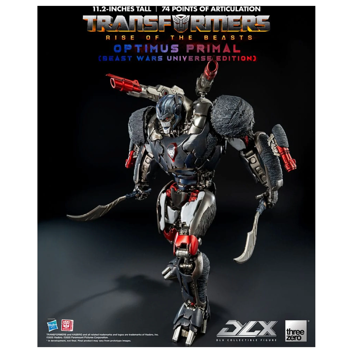 Transformers: Rise of the Beasts DLX Figurka Akcji Optimus Primal (Beast Wars Universe Edition) 29 cm zdjęcie produktu