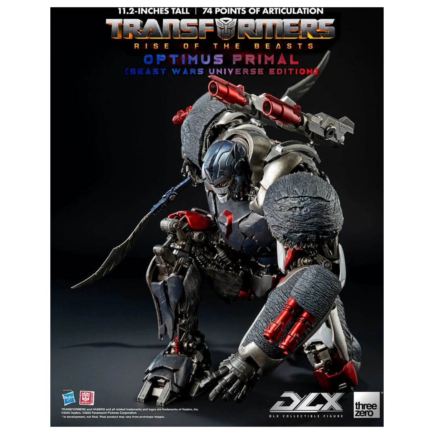 Transformers: Rise of the Beasts DLX Figurka Akcji Optimus Primal (Beast Wars Universe Edition) 29 cm zdjęcie produktu