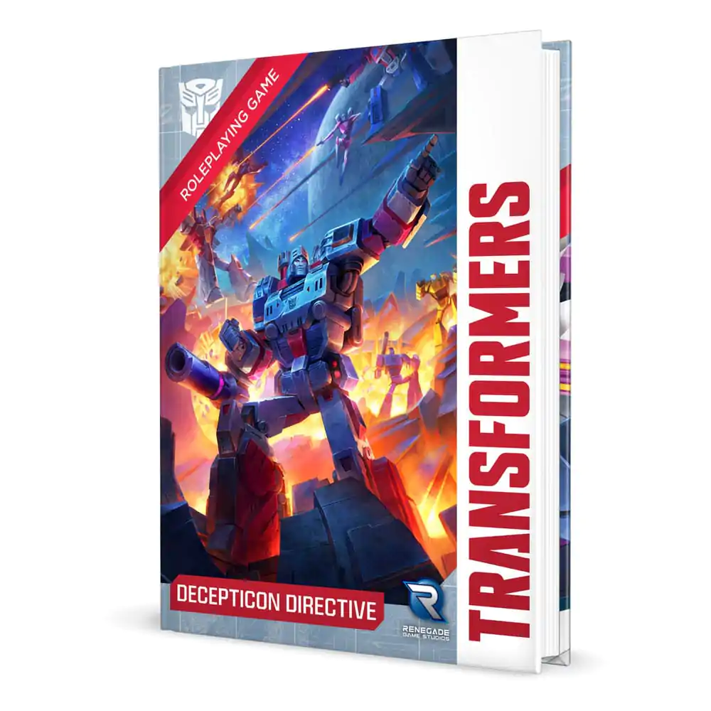 Transformers Księga RPG Decepticon Directive Sourcebook *Wersja Angielska* zdjęcie produktu