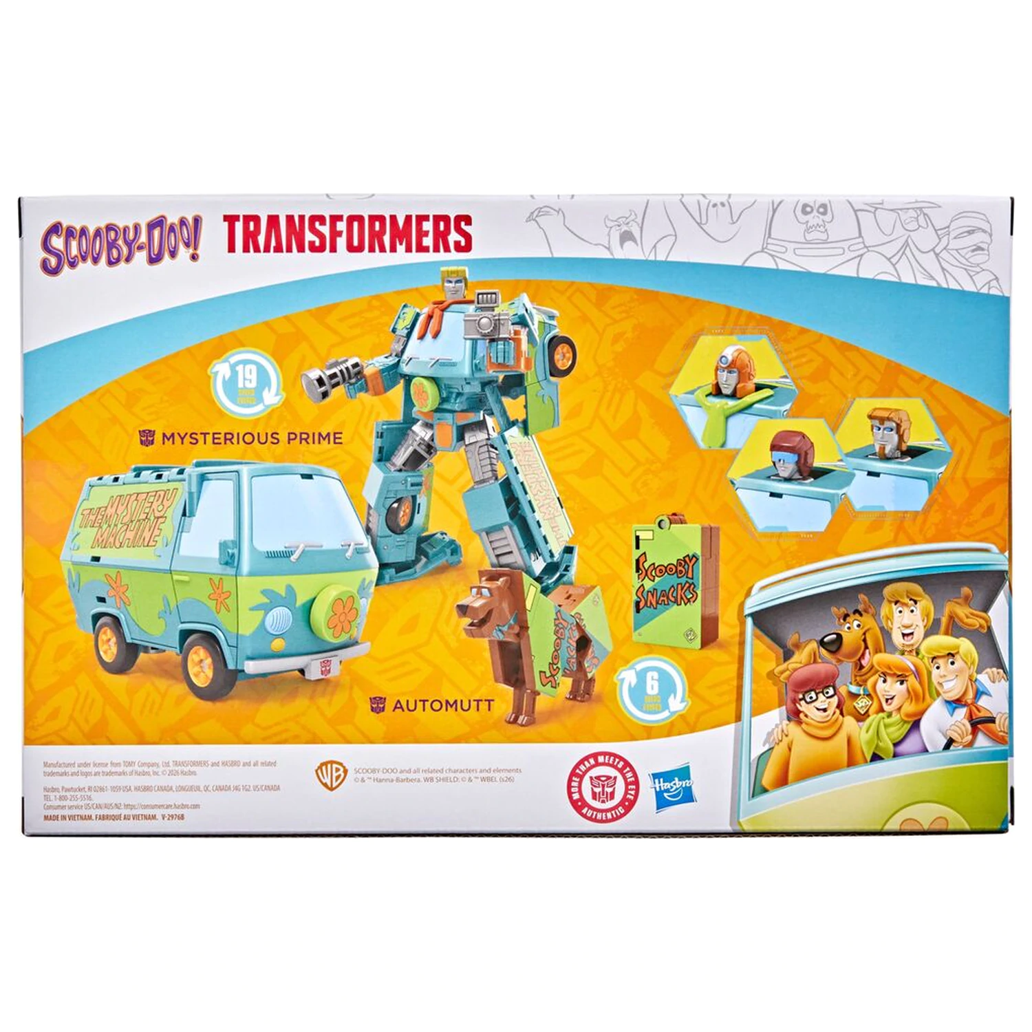 Zestaw figurek Transformers Sooby Doo 15cm zdjęcie produktu