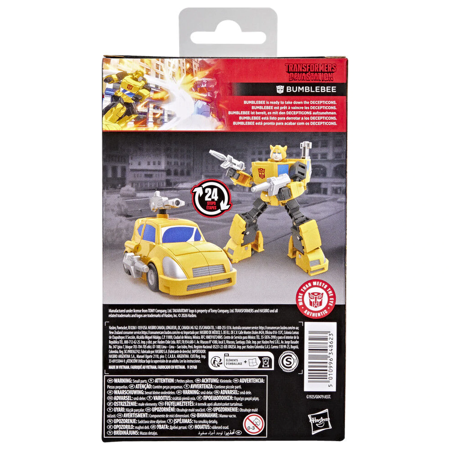 Transformers Studio Series - Transformers Devastation figurka Deluxe Class Bumblebee 10,5 cm zdjęcie produktu