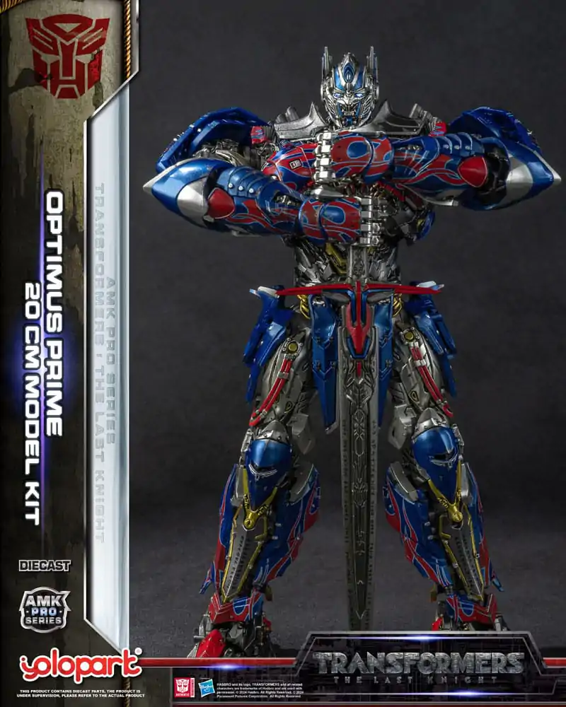 Transformers: Ostatni Rycerz AMK Pro Series Plastikowy Zestaw Modelarski Optimus Prime (Wersja Zagraniczna) 20 cm zdjęcie produktu
