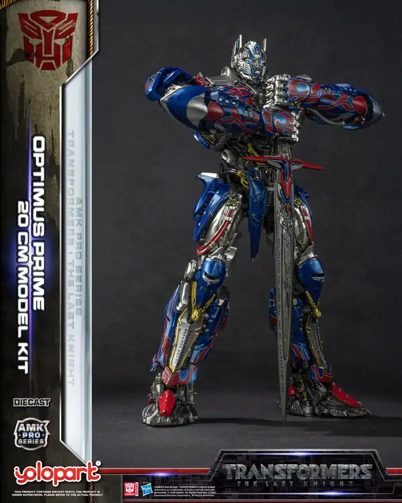 Transformers: Ostatni Rycerz AMK Pro Series Plastikowy Zestaw Modelarski Optimus Prime (Wersja Zagraniczna) 20 cm zdjęcie produktu