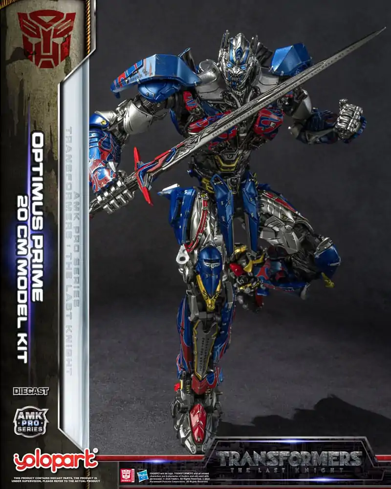 Transformers: Ostatni Rycerz AMK Pro Series Plastikowy Zestaw Modelarski Optimus Prime (Wersja Zagraniczna) 20 cm zdjęcie produktu