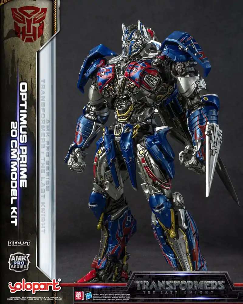 Transformers: Ostatni Rycerz AMK Pro Series Plastikowy Zestaw Modelarski Optimus Prime (Wersja Zagraniczna) 20 cm zdjęcie produktu
