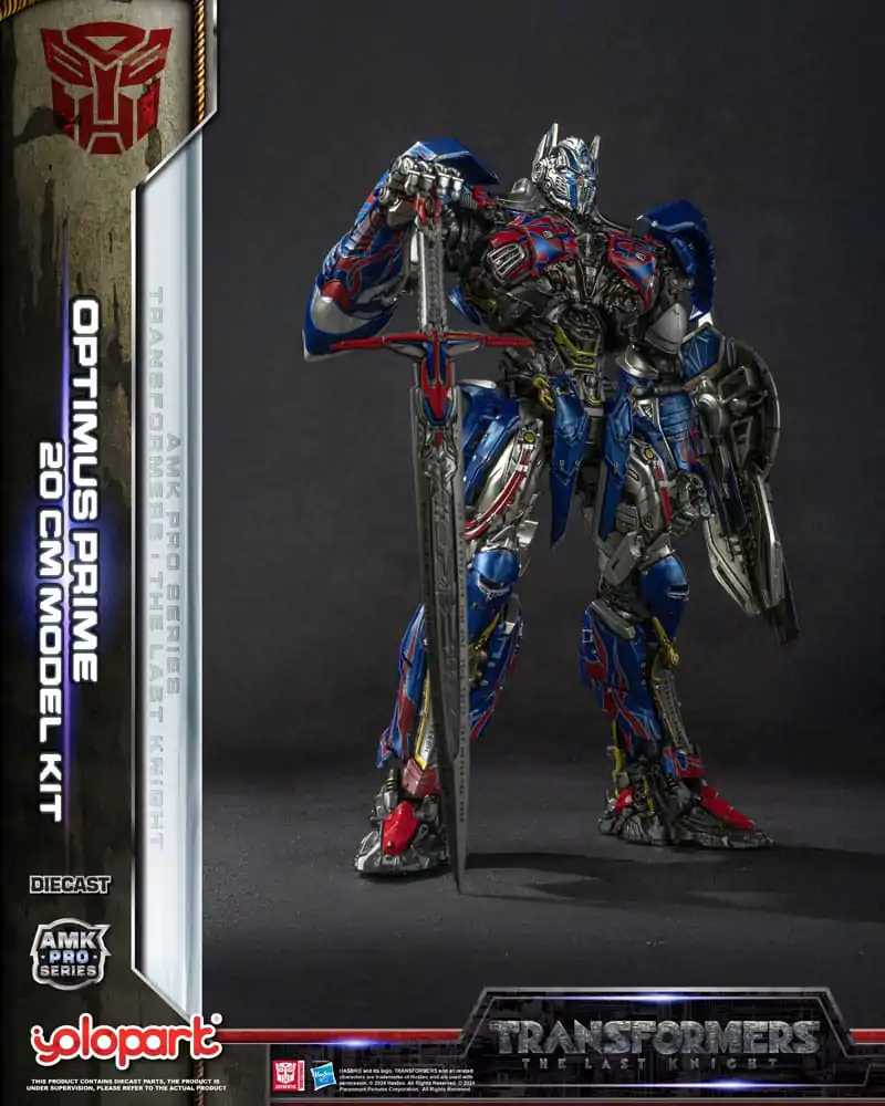 Transformers: Ostatni Rycerz AMK Pro Series Plastikowy Zestaw Modelarski Optimus Prime (Wersja Zagraniczna) 20 cm zdjęcie produktu
