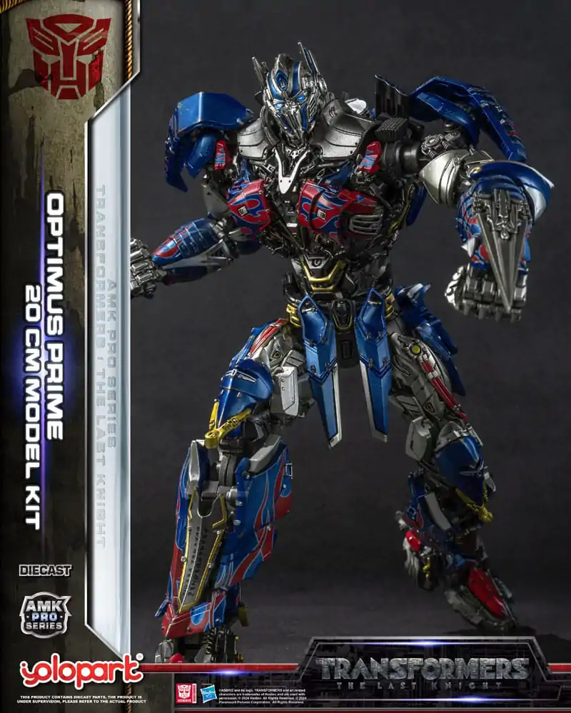 Transformers: Ostatni Rycerz AMK Pro Series Plastikowy Zestaw Modelarski Optimus Prime (Wersja Zagraniczna) 20 cm zdjęcie produktu