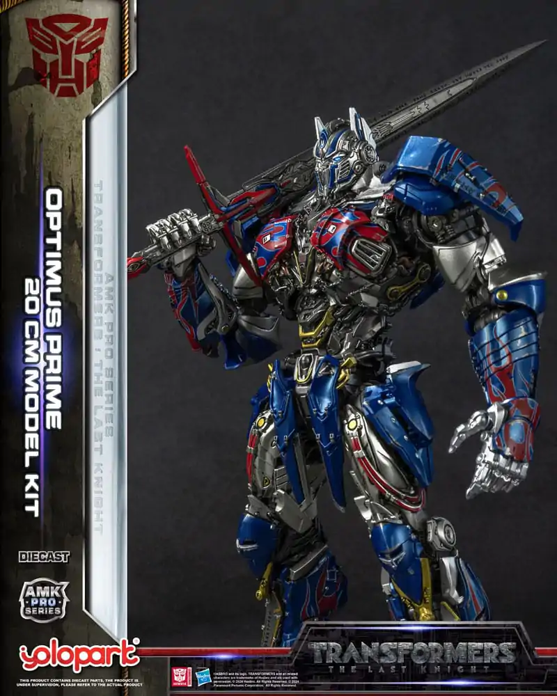 Transformers: Ostatni Rycerz AMK Pro Series Plastikowy Zestaw Modelarski Optimus Prime (Wersja Zagraniczna) 20 cm zdjęcie produktu