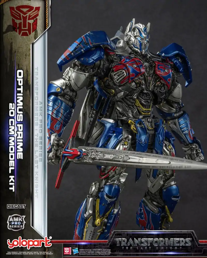 Transformers: Ostatni Rycerz AMK Pro Series Plastikowy Zestaw Modelarski Optimus Prime (Wersja Zagraniczna) 20 cm zdjęcie produktu