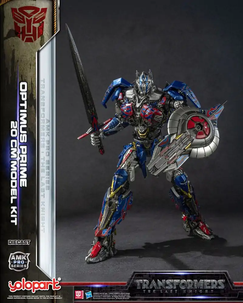 Transformers: Ostatni Rycerz AMK Pro Series Plastikowy Zestaw Modelarski Optimus Prime (Wersja Zagraniczna) 20 cm zdjęcie produktu