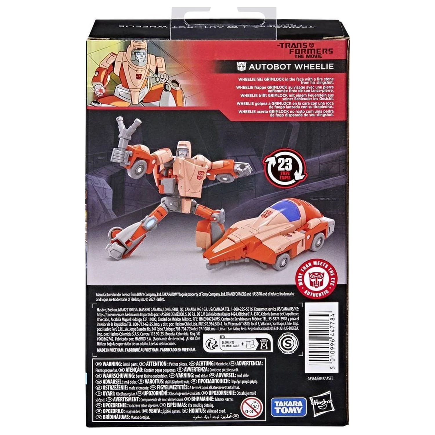 Figurka Transformers The Movie Autobot Wheelie 11,4 cm zdjęcie produktu