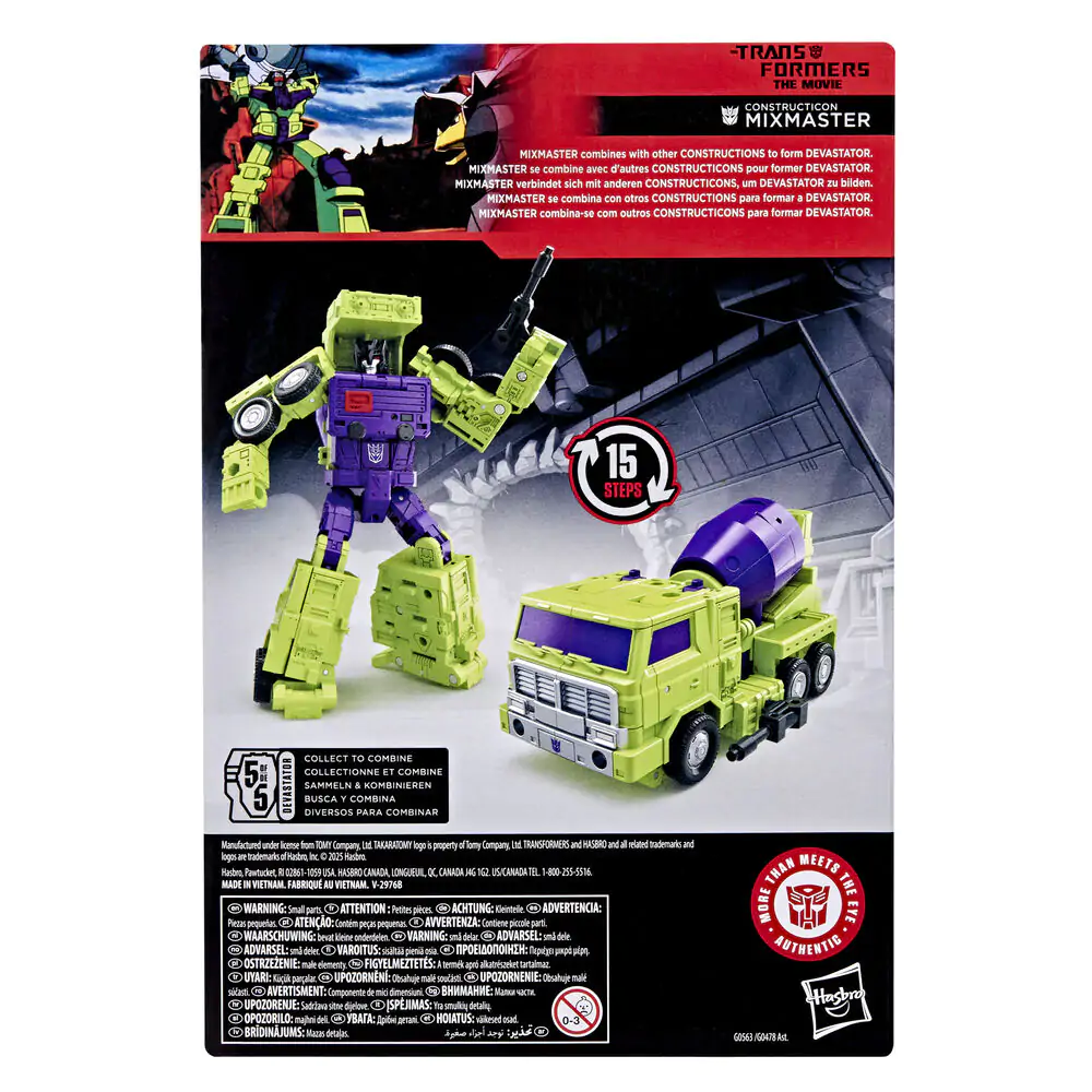 Transformers the Movie Studio Series Constructicon Mixmaster figurka 11,5cm zdjęcie produktu