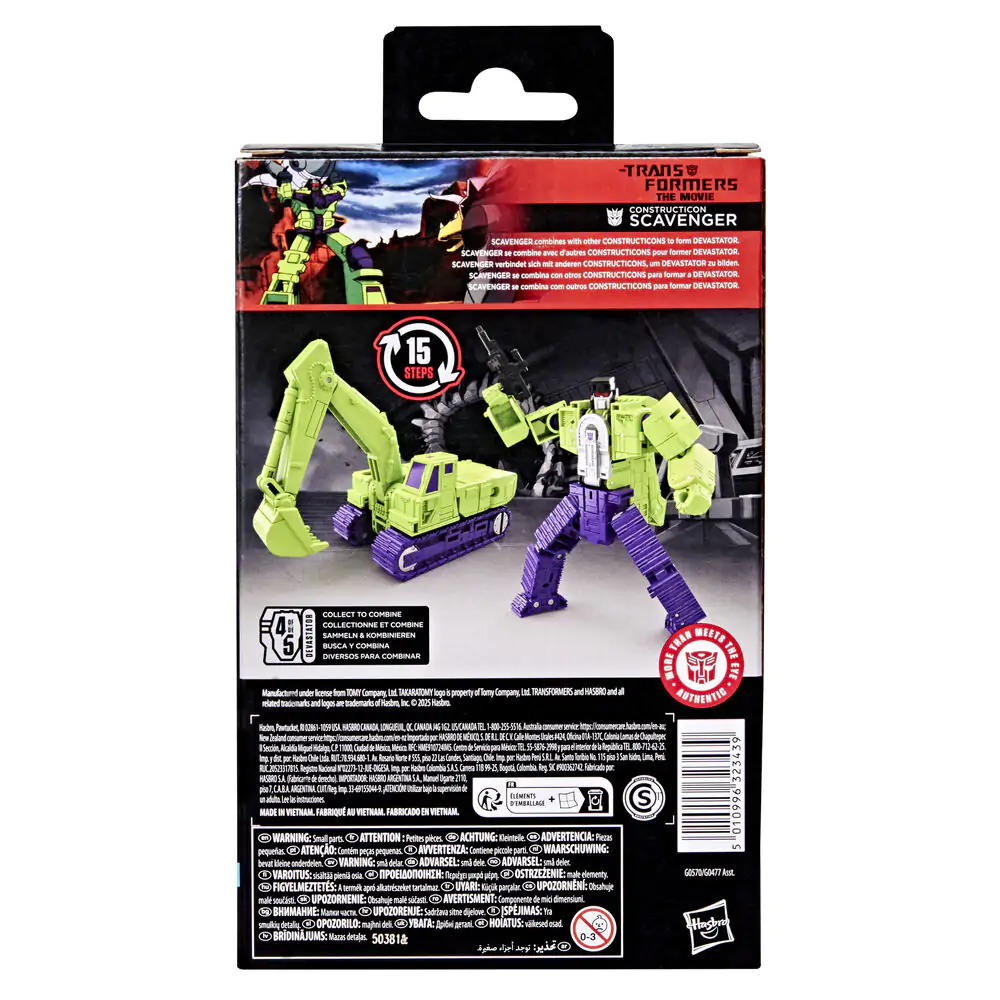 Transformers the Movie Studio Series Constructicon Scavenger figurka 11,5cm zdjęcie produktu