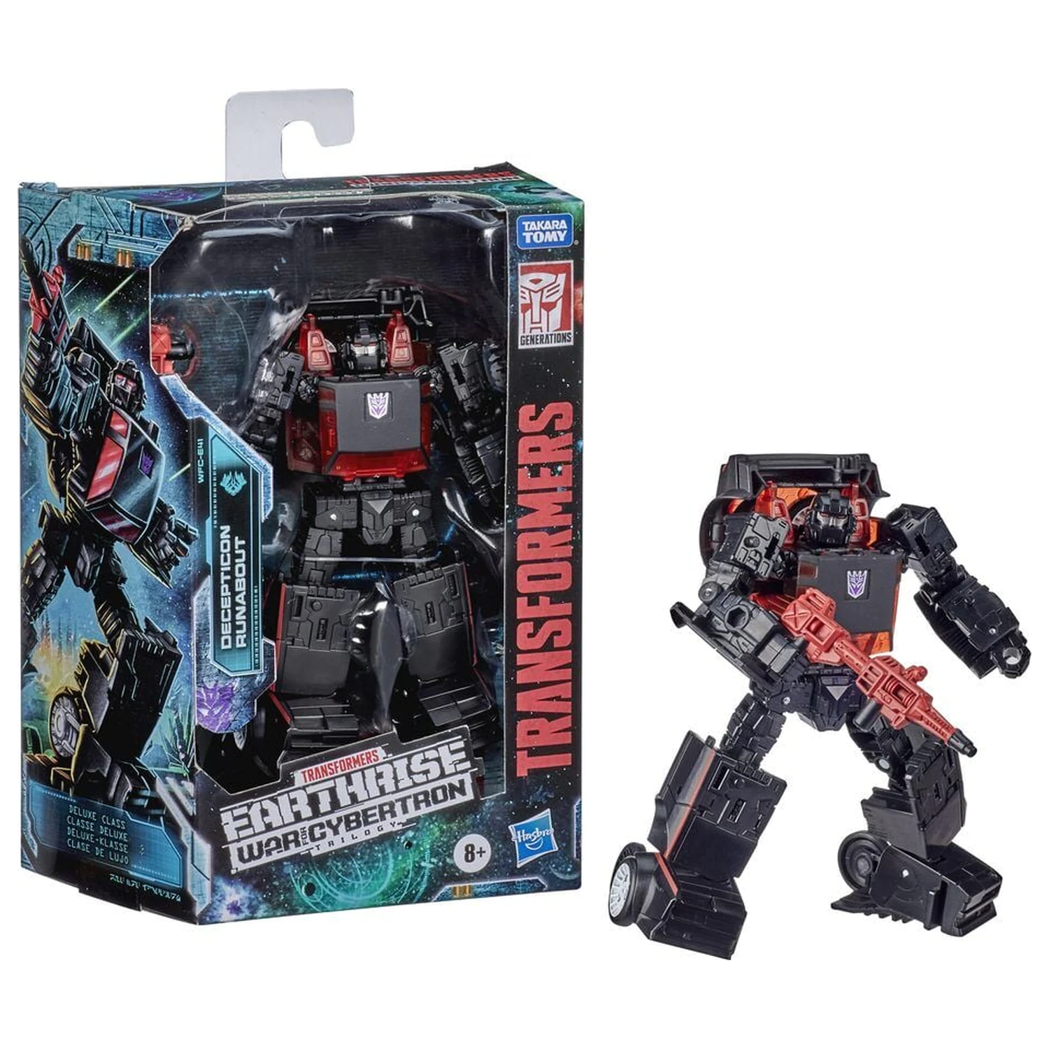 Transformers - Transformers Earthrise War For Cybertron Trilogy Decepticon Ronabout figurka 14cm zdjęcie produktu