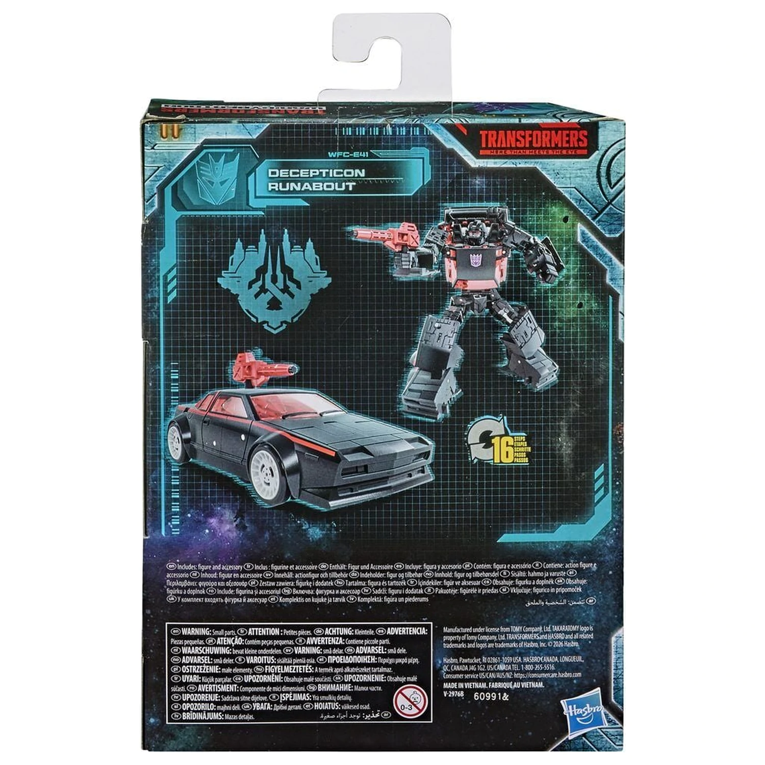 Transformers - Transformers Earthrise War For Cybertron Trilogy Decepticon Ronabout figurka 14cm zdjęcie produktu
