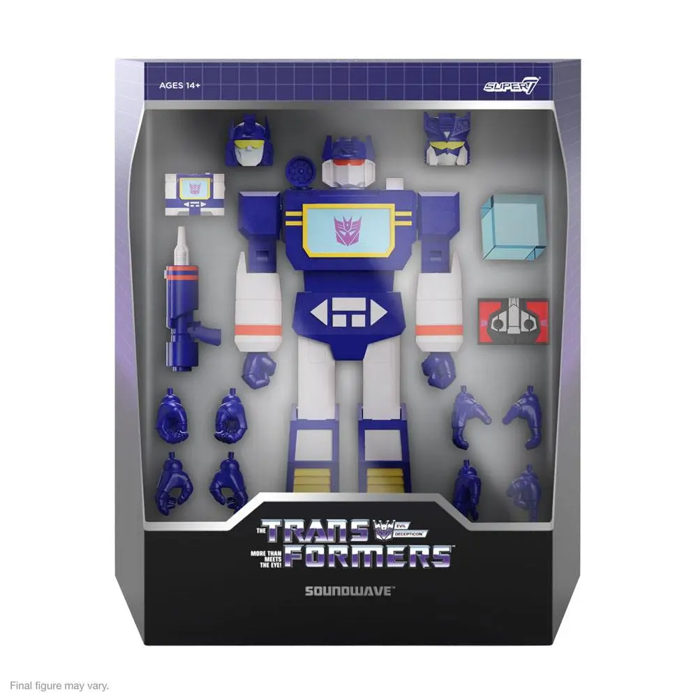 Transformers Ultimates Figurka Akcji Soundwave G1 18 cm zdjęcie produktu