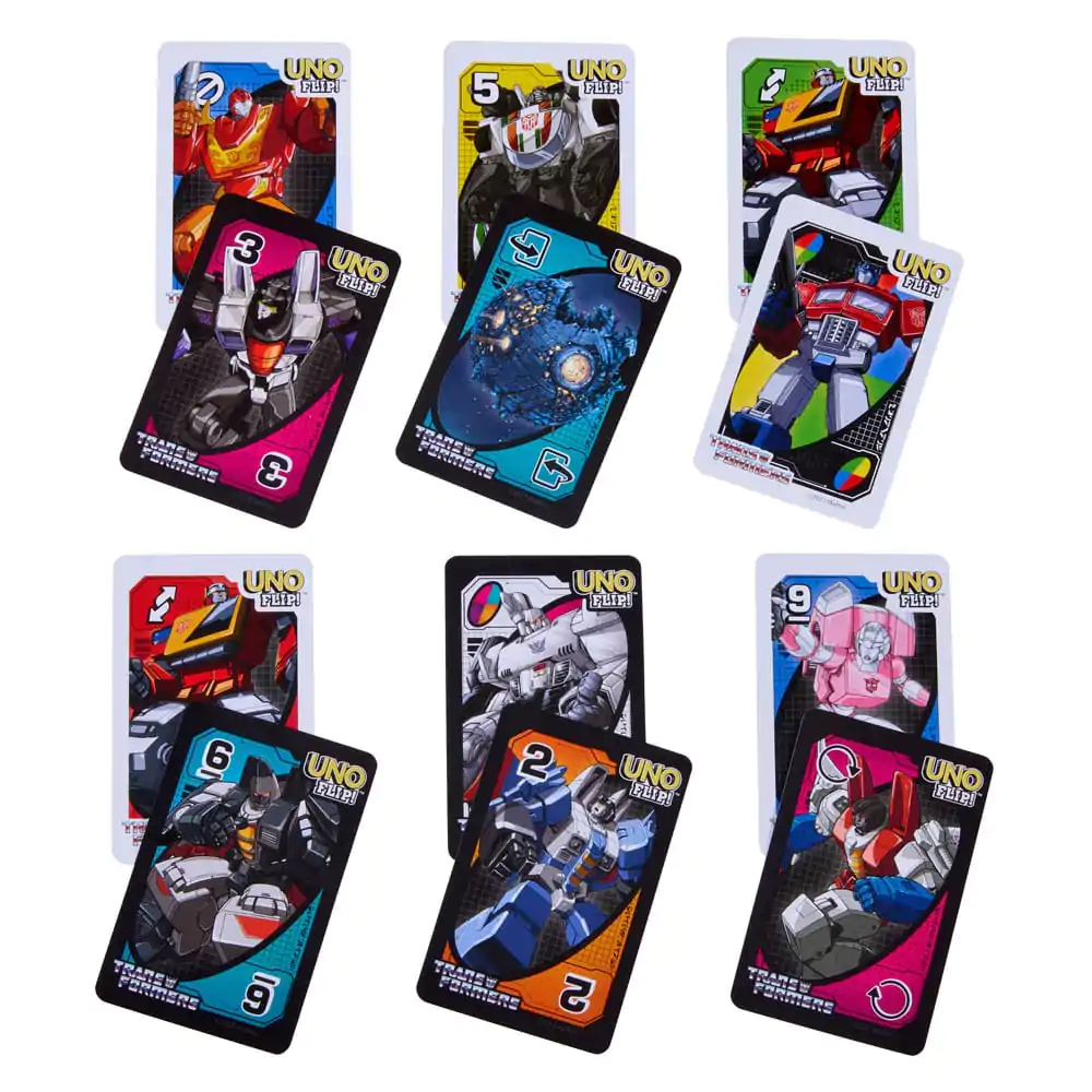 Transformers UNO Flip! Gra Karciana zdjęcie produktu