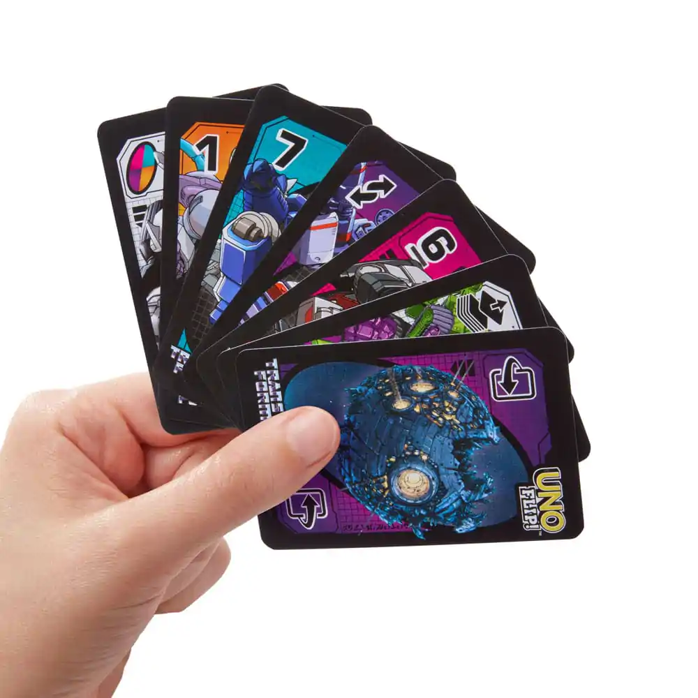 Transformers UNO Flip! Gra Karciana zdjęcie produktu