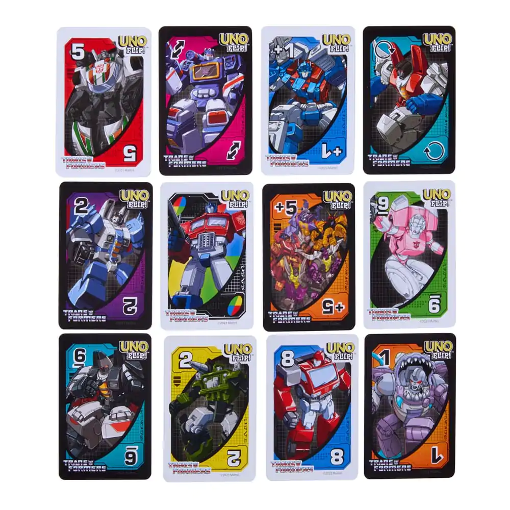 Transformers UNO Flip! Gra Karciana zdjęcie produktu