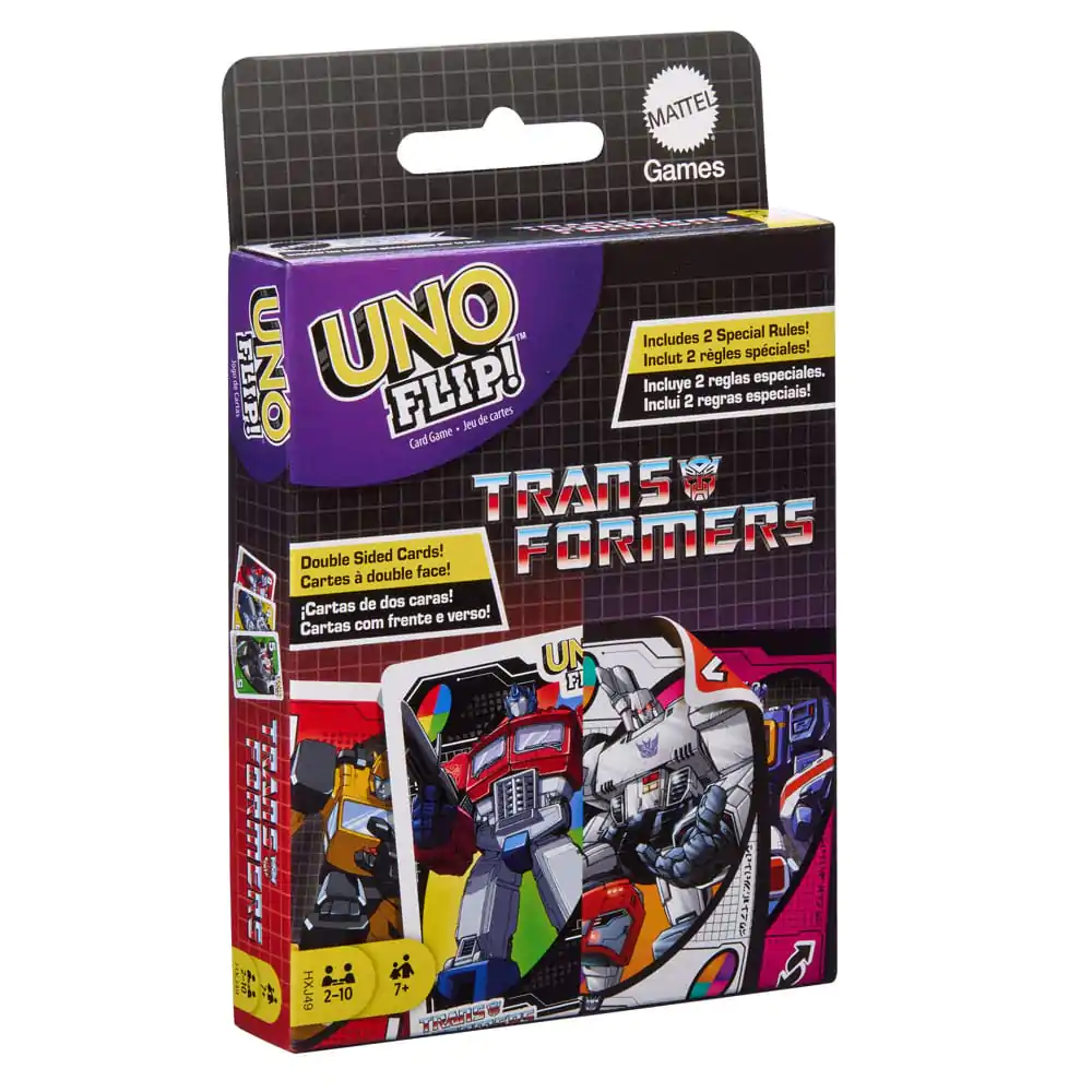 Transformers UNO Flip! Gra Karciana zdjęcie produktu