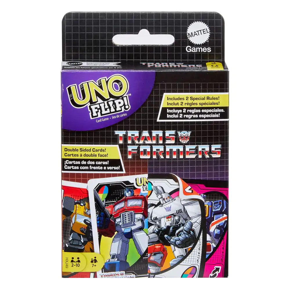 Transformers UNO Flip! Gra Karciana zdjęcie produktu