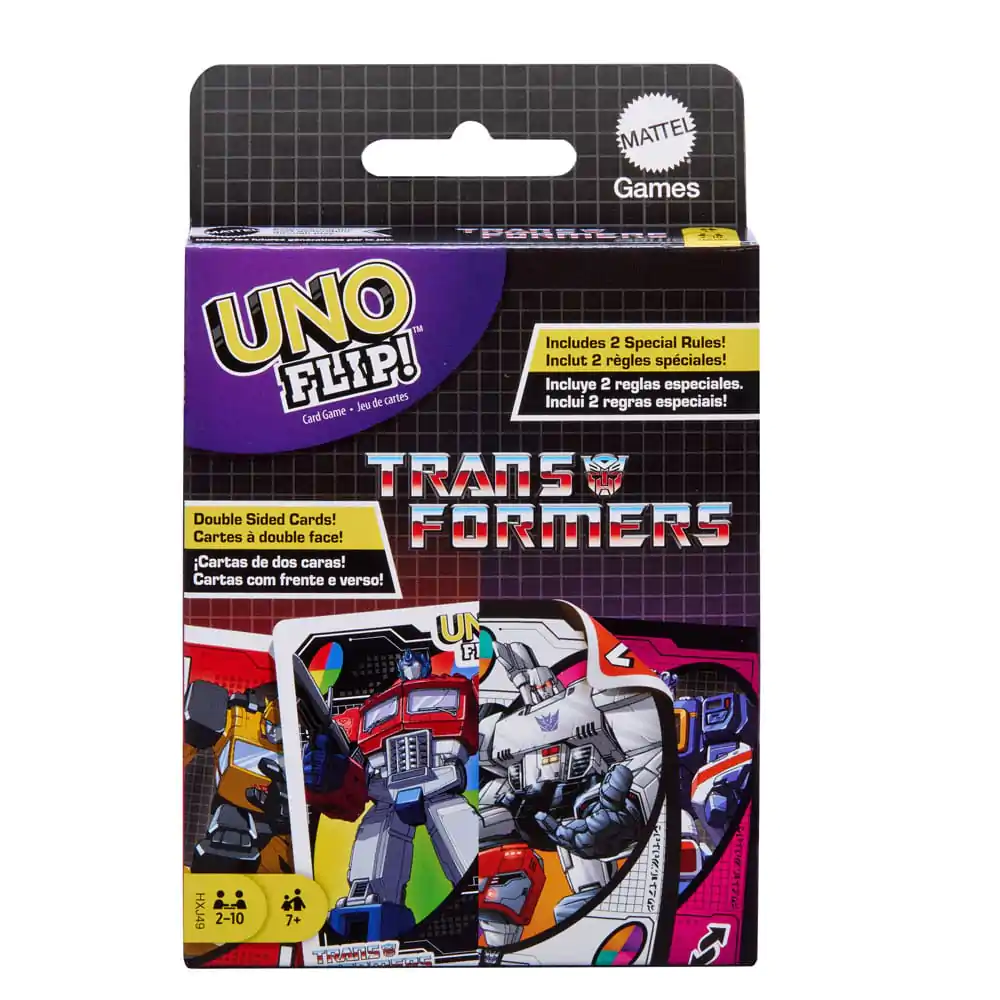 Transformers UNO Flip! Gra Karciana zdjęcie produktu