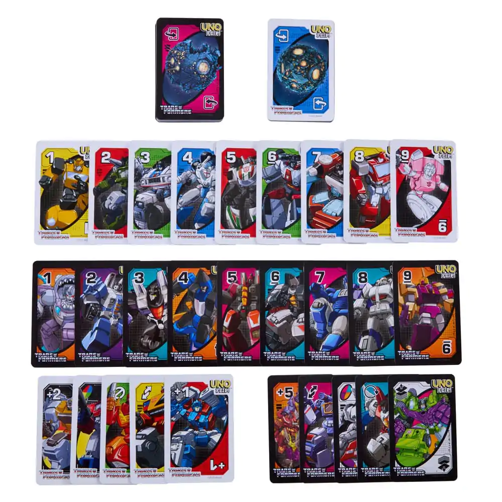 Transformers UNO Flip! Gra Karciana zdjęcie produktu