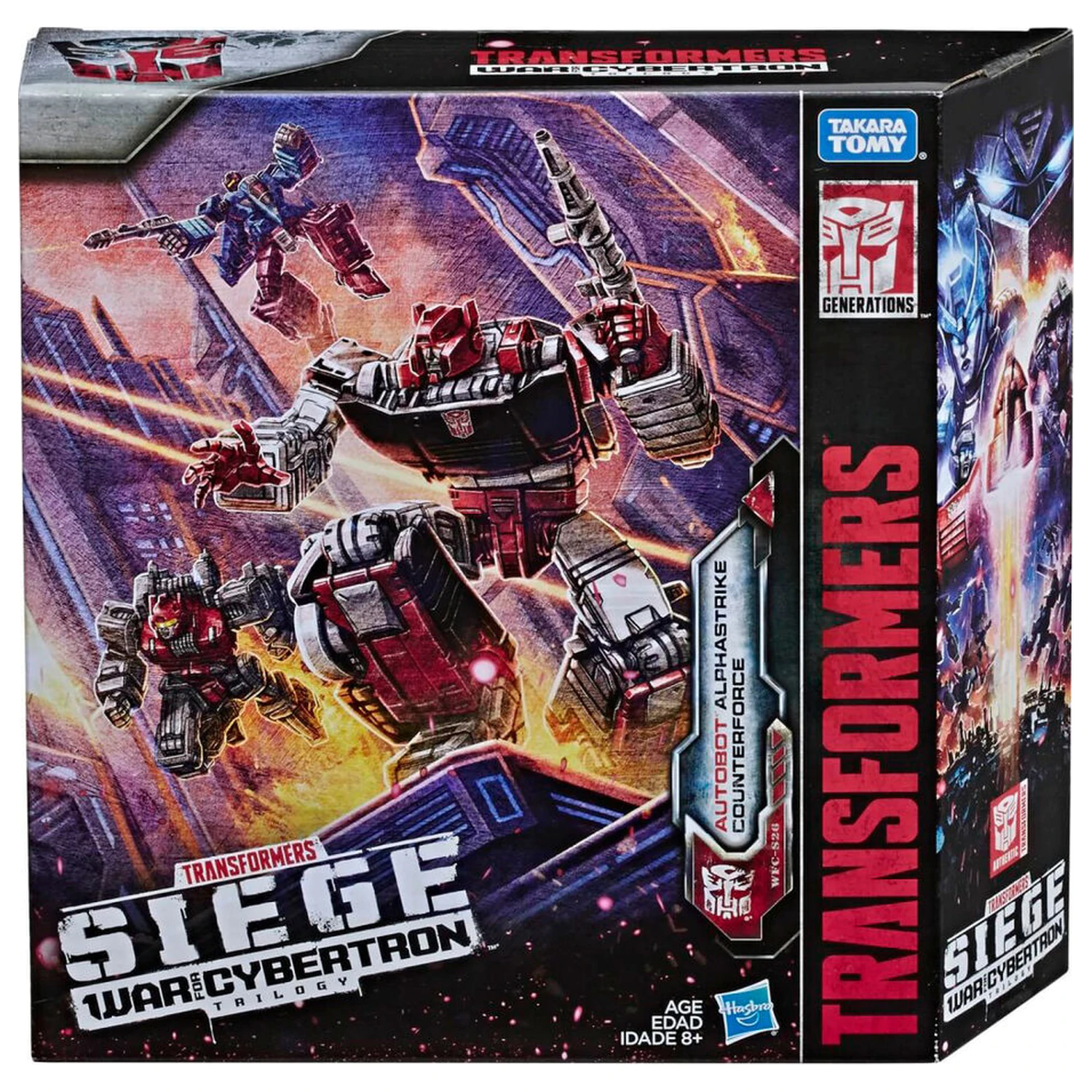 Transformers War For Cybertron Alphastrike Counterforce figurka 13cm zdjęcie produktu