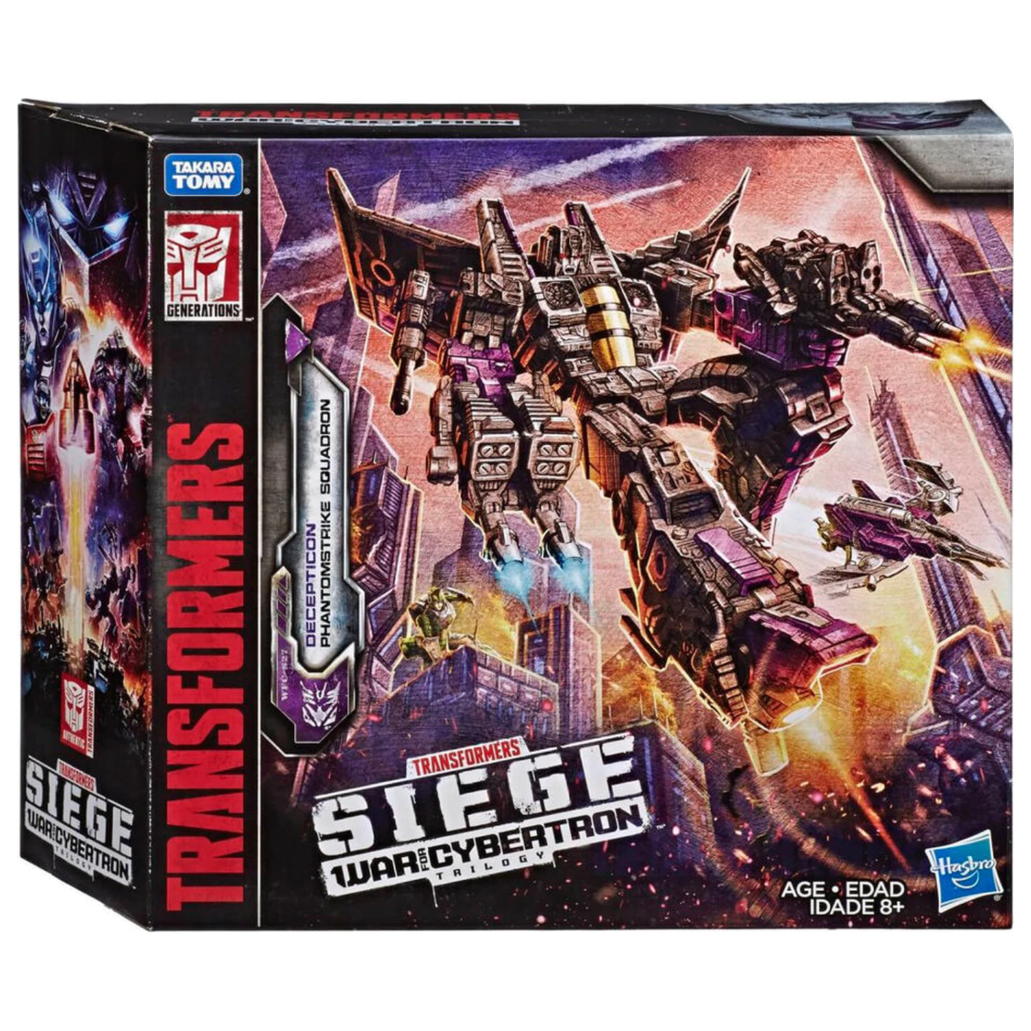 Transformers War For Cybertron Decepticon Phantomstrike Squadron figurka 20cm zdjęcie produktu