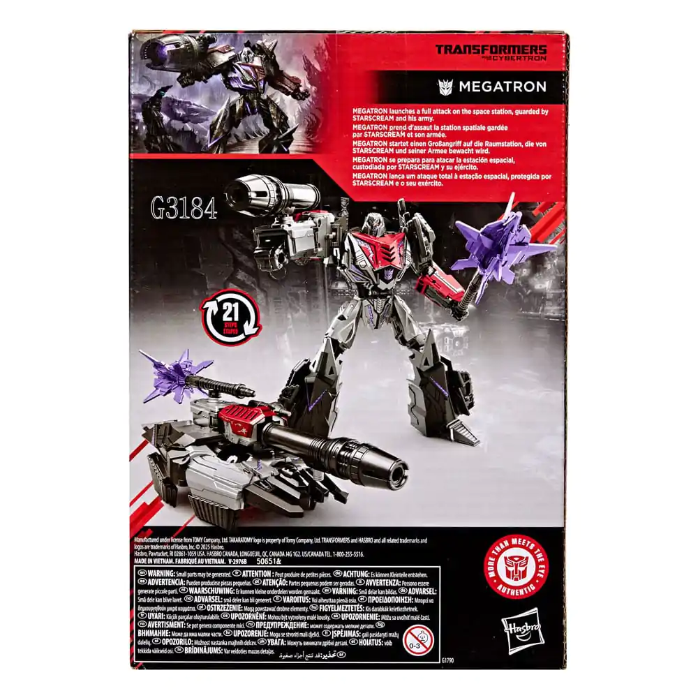 Transformers: Wojna o Cybertron Studio Series Voyager Class Figurka Akcji Megatron 16 cm zdjęcie produktu