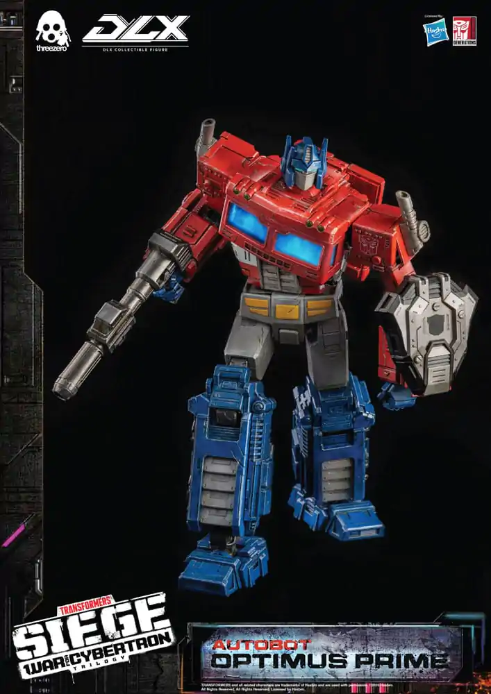 Transformers: War for Cybertron Trilogy DLX Figurka Akcji 1/6 Optimus Prime 25 cm zdjęcie produktu