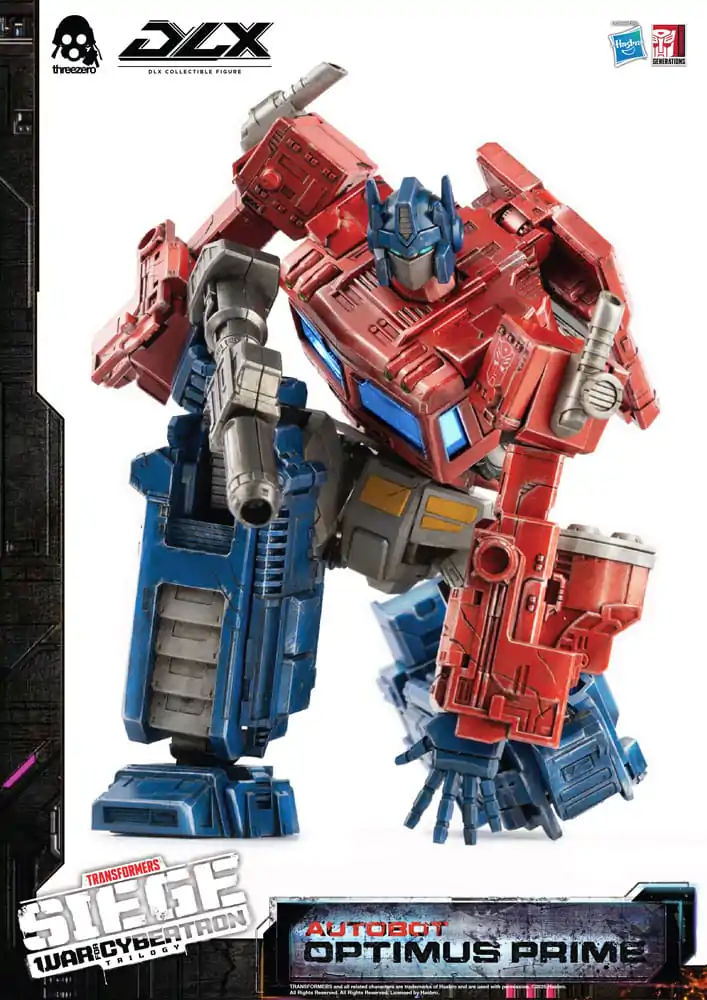 Transformers: War for Cybertron Trilogy DLX Figurka Akcji 1/6 Optimus Prime 25 cm zdjęcie produktu