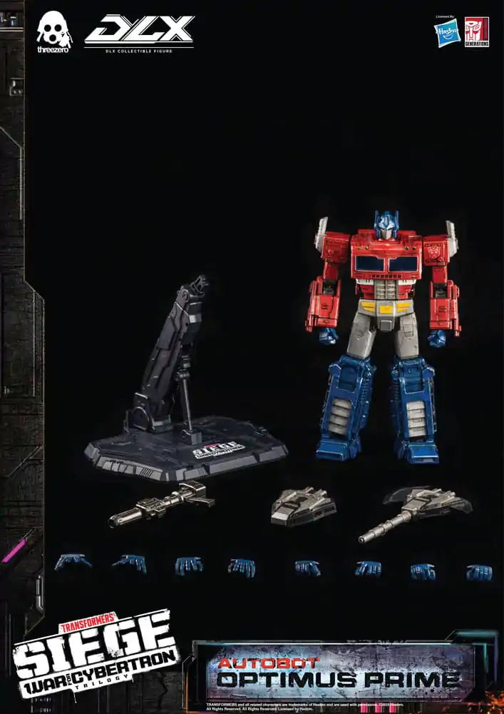 Transformers: War for Cybertron Trilogy DLX Figurka Akcji 1/6 Optimus Prime 25 cm zdjęcie produktu