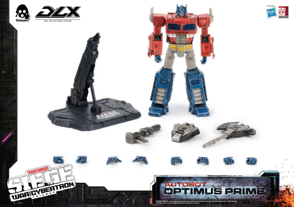 Transformers: War for Cybertron Trilogy DLX Figurka Akcji 1/6 Optimus Prime 25 cm zdjęcie produktu