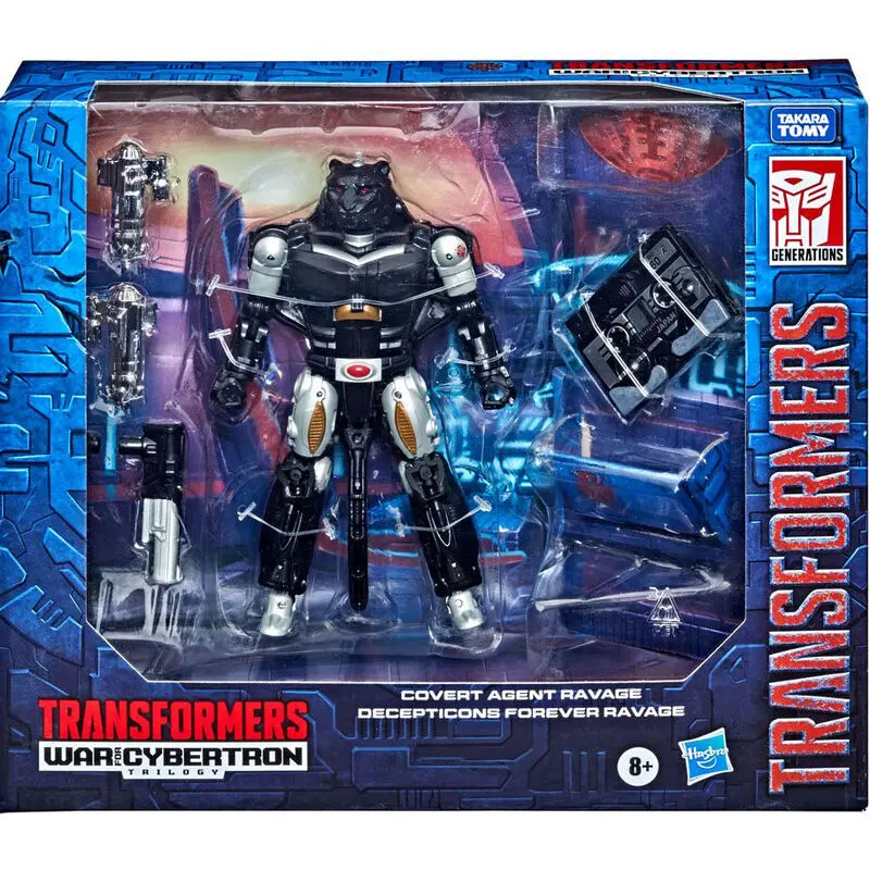 Beast Wars: Transformers WFC Deluxe Figurki Akcji Tajny Agent Ravage & Decepticon Forever Ravage zdjęcie produktu