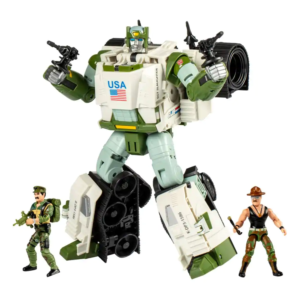 Figurka akcji Transformers x G.I. Joe Autobot Kup Triple T 23 cm zdjęcie produktu