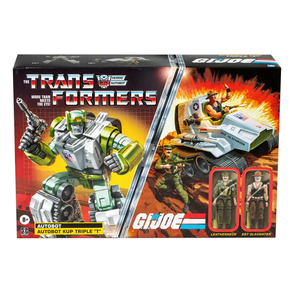 Figurka akcji Transformers x G.I. Joe Autobot Kup Triple T 23 cm zdjęcie produktu
