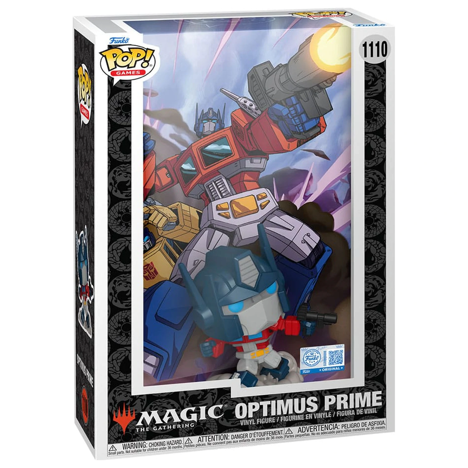 Transformers X MTG Funko POP! Comic Covers Figurka Winylowa Optimus Prime (Magic the Gathering) zdjęcie produktu