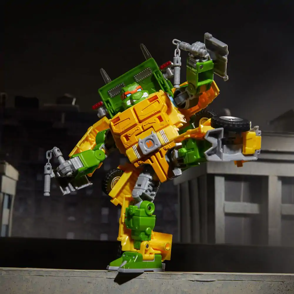 Transformers x Wojownicze Żółwie Ninja Figurka Akcji Party Wallop 18 cm zdjęcie produktu