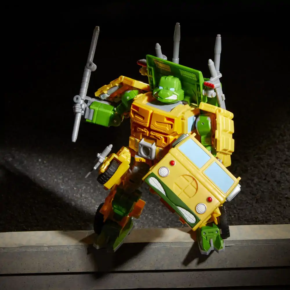 Transformers x Wojownicze Żółwie Ninja Figurka Akcji Party Wallop 18 cm zdjęcie produktu