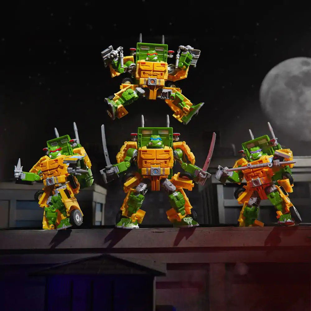 Transformers x Wojownicze Żółwie Ninja Figurka Akcji Party Wallop 18 cm zdjęcie produktu
