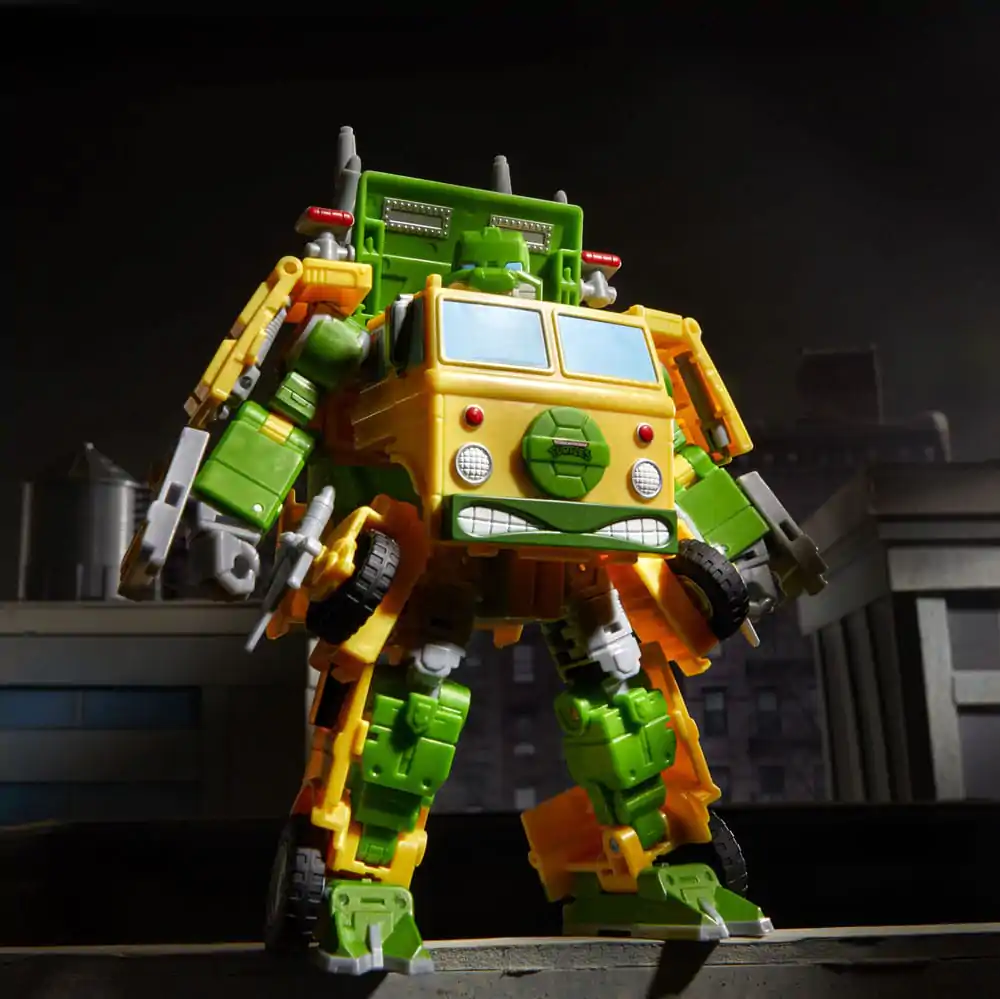 Transformers x Wojownicze Żółwie Ninja Figurka Akcji Party Wallop 18 cm zdjęcie produktu