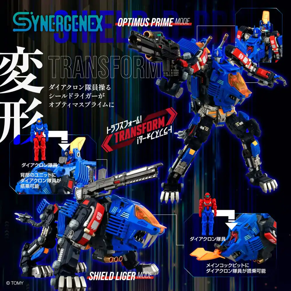 Transformers Zoids Plastic Model Kit 1/60 Shield-D-Prime 26 cm zdjęcie produktu