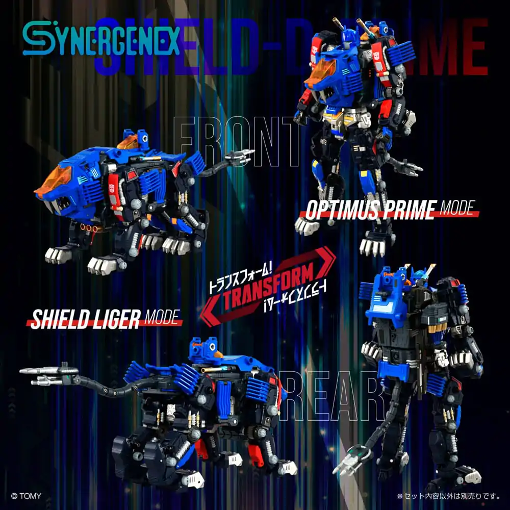 Transformers Zoids Plastic Model Kit 1/60 Shield-D-Prime 26 cm zdjęcie produktu