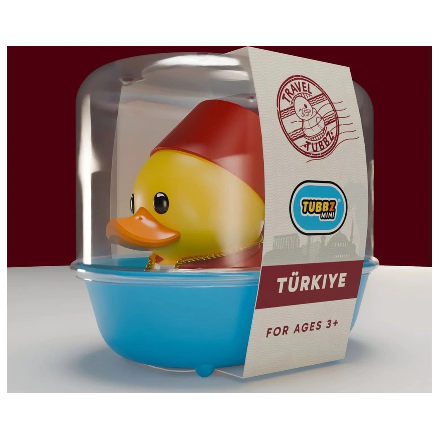 Travel Tubbz Mini PVC Figurka Indyk 5 cm zdjęcie produktu